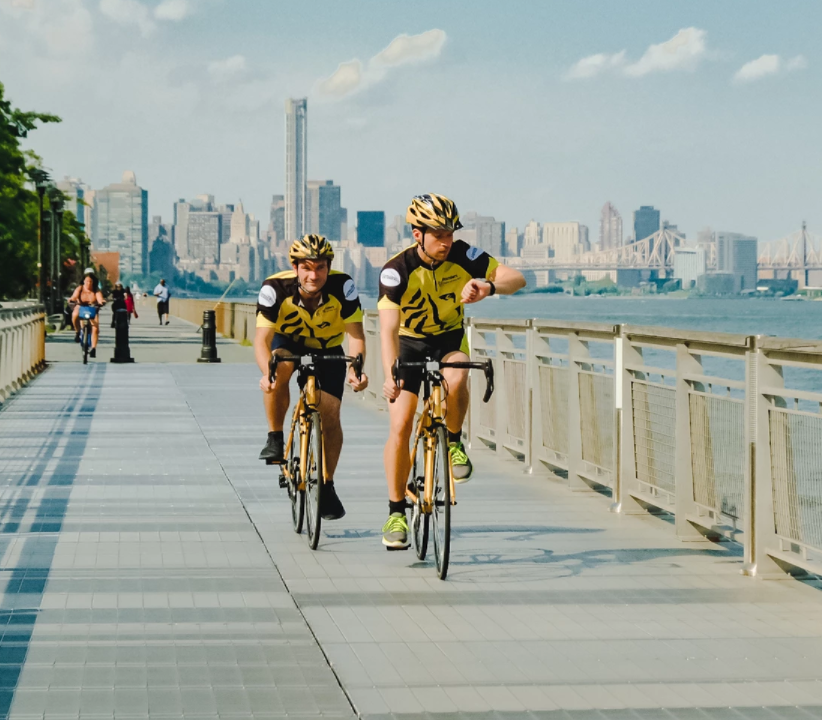 Flemish cycling craze reaches New York with spectacular flash mob